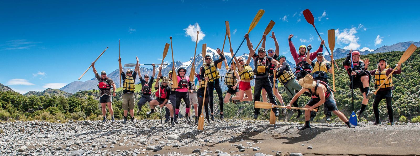 Finished Rafting having fun