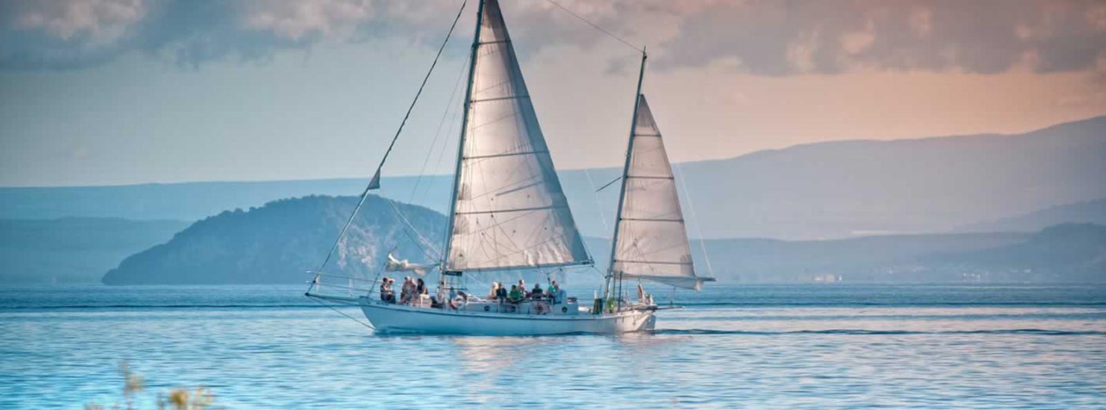 Sailing on the Royal tour