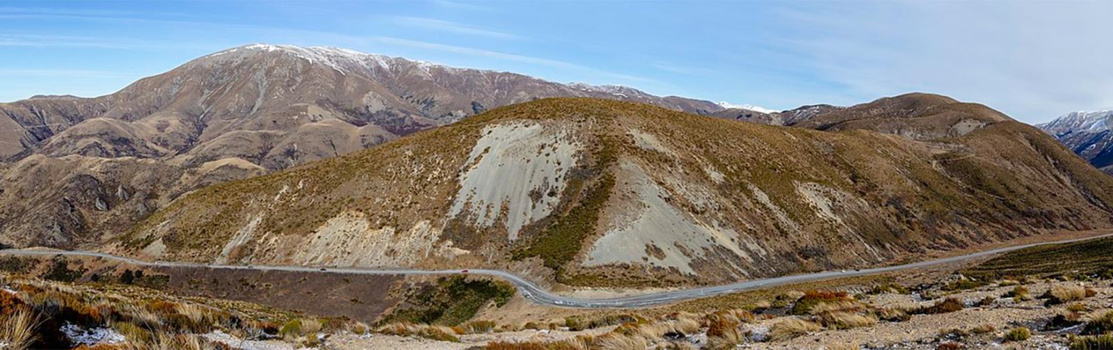 SH73 at Porters Pass on the Great Alpine Highway