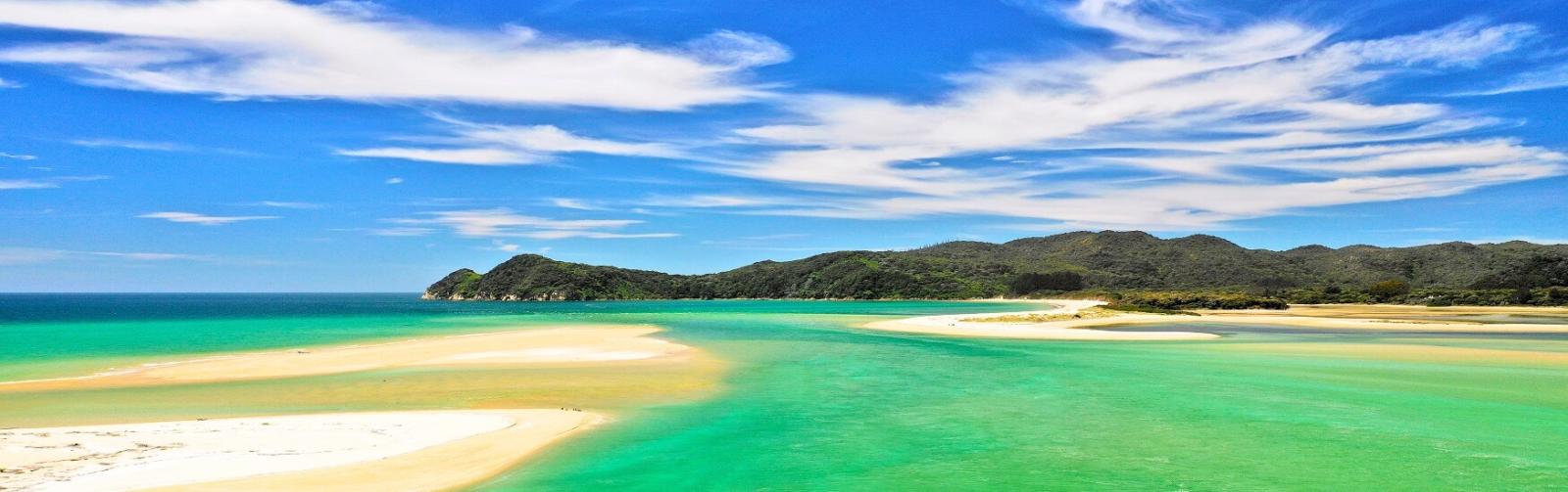 Stunning view of Abel Tasman National Park