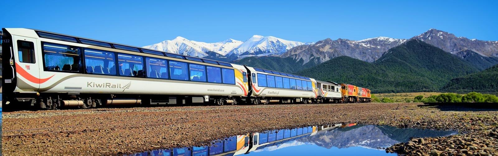 Rail journeys in New Zealand