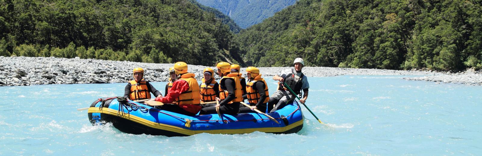 Remote Adventure Rafting New Zealand