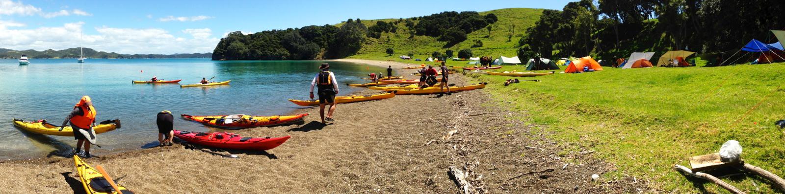 Kayaking and Camping NZ