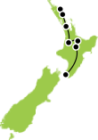 8 Day Northern Spotlight Small Map