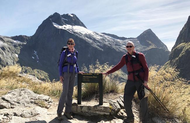 Hiking in New Zealand