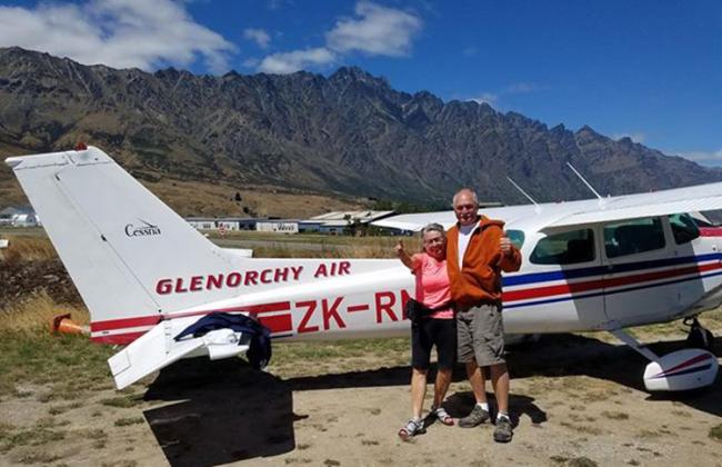 Scenic New Zealand Flight