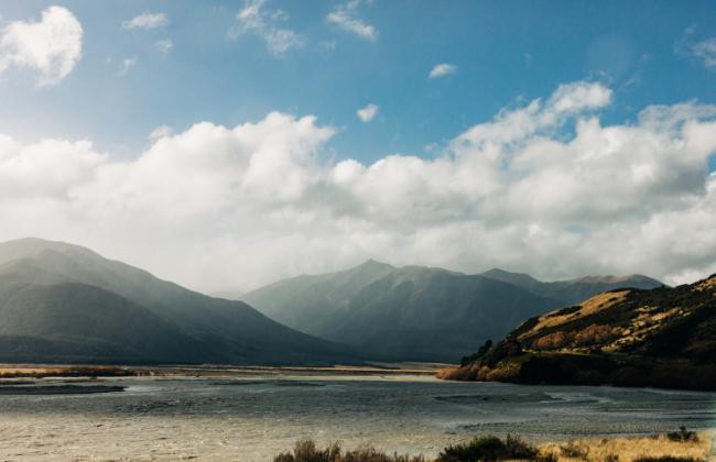 TranzAlpine Scenic Train Views