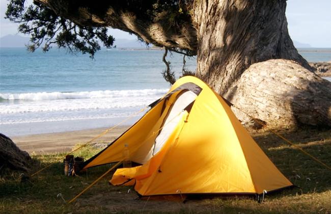 Island camping