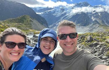 Tonya Gillhan Family in the South Island