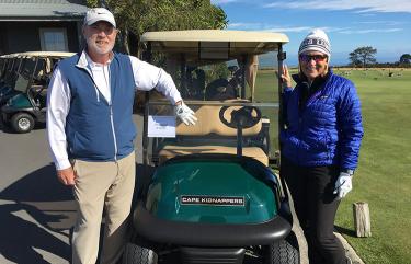 Golfing in New Zealand