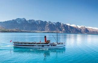 The Old Steamer Lake Wakatipu