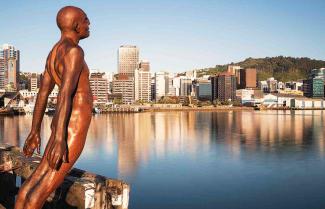 Wellington Statue Waterfront