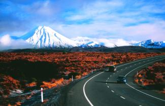 Tongariro Desert Road 