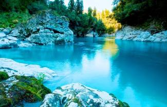 Hokitika Gorge blue waters