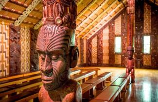 Waitangi Treaty Grounds Meeting House Bay of Islands