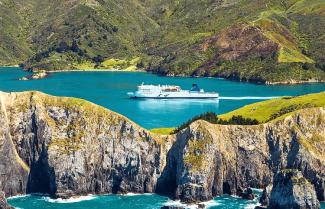 Interislander Passing Whekenui Bay
