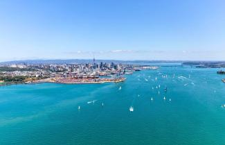 Auckland - City view from a distance