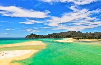 Stunning view of Abel Tasman National Park
