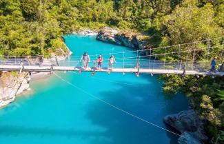 Hokitika Gorge bridge