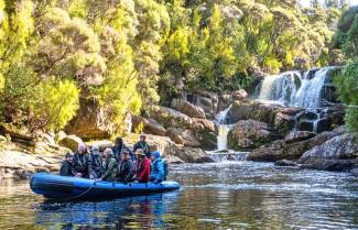 Exploring Stewart Island with Zodiac Boats
