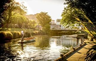 Punting on the Avon Christchurch