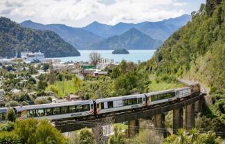 Coastal Pacific Train in Picton