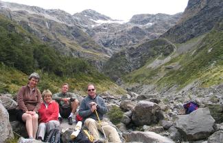 Guided Group in Arthur's Pass
