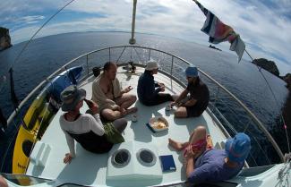 Liveaboard in the Poor Knights Marine Reserve