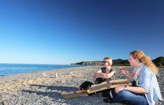 Chilling on Beach