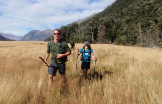 Hiking Brodrick Pass