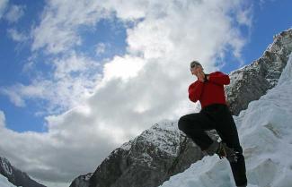 Glaciers on New Zealand's South Island Ski Tour