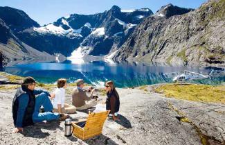 Remote Picnic on the Peak