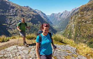 Couple on the Roteburn Track