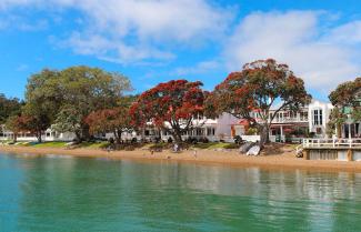 Seaside town of Russell in the Bay of Islands