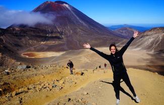 Mt Doom on the Tongariro Crossing.