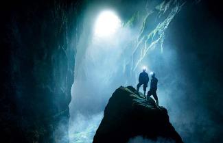 Caving in the Lost World in Waitomo.