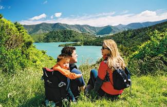 Summer on the Queen Charlotte Track