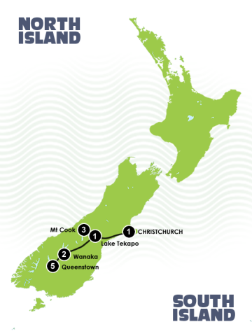 13 Day South Island Winter Adventure Circuit 13 Day South Island Winter Adventure Circuit