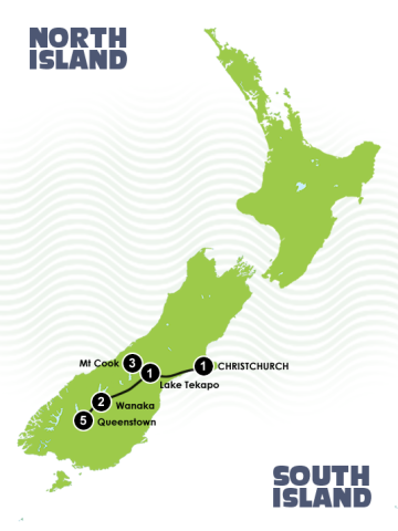 13 Day South Island Winter Adventure Circuit