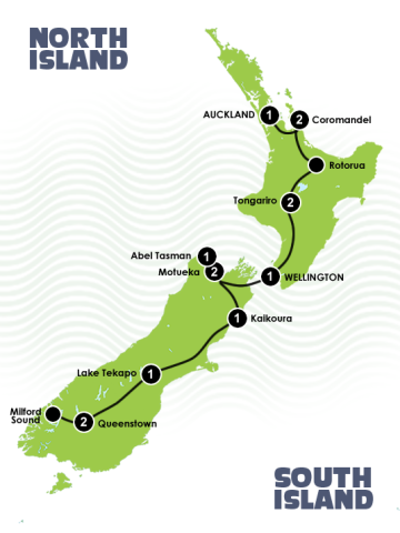 14 Day Honeymoon Nature Lovers Adventure Itinerary 14 Day Honeymoon Nature Lovers Adventure Itinerary