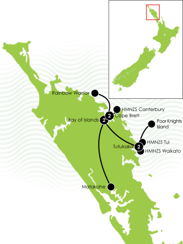 7 Day Far North New Zealand Diving Adventure