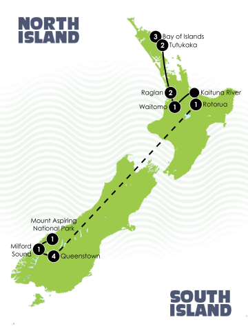 15 day NZ family Adventure