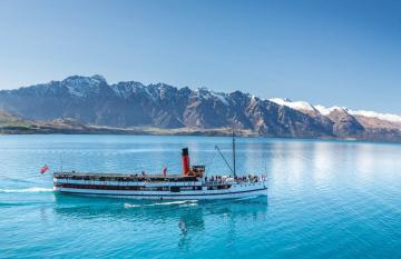 The Old Steamer Lake Wakatipu