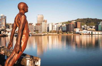 Wellington Statue Waterfront 