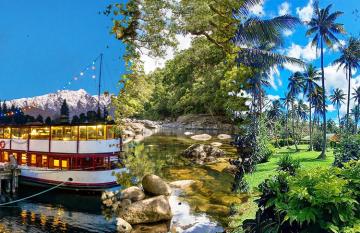 Contrasts of New Zealand, Australia and Fiji