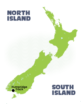 3 Day Hump Ridge Freedom Walk Map