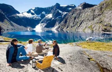 Remote Picnic on the Peak