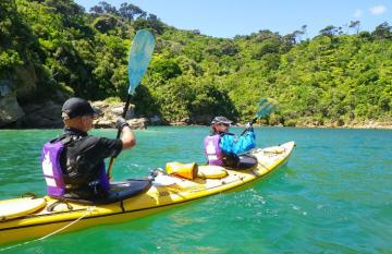 Kayaking to Picton