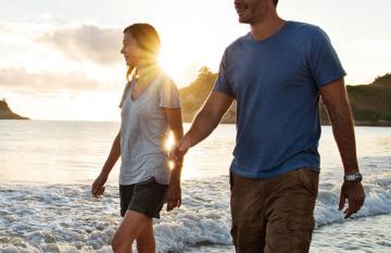 Romantic Beach Walk, Corromandel.